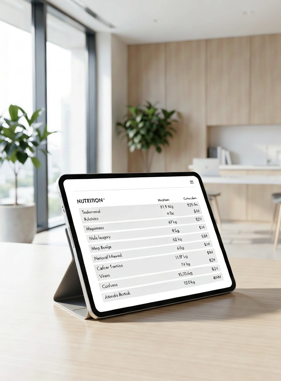 Professionelle Ernährungsanalyse